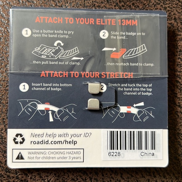 🆕 ROAD ID • Alzheimer’s Unisex Badge & Bracelets - Picture 4 of 4